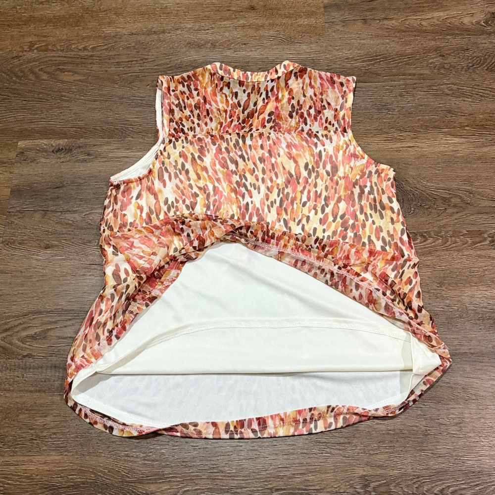 Ava & Grace Multicolor Sleeveless Blouse - Picture 8 of 8
